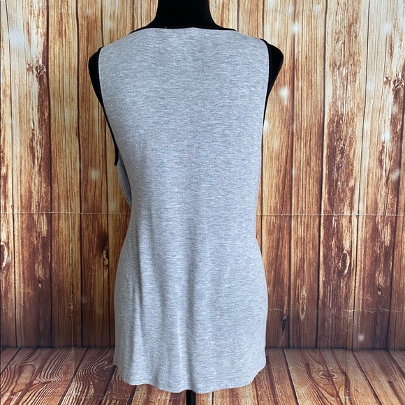 Carmen Marc Valvo Women’s Sleeveless Blouse Sz L - Picture 3 of 7